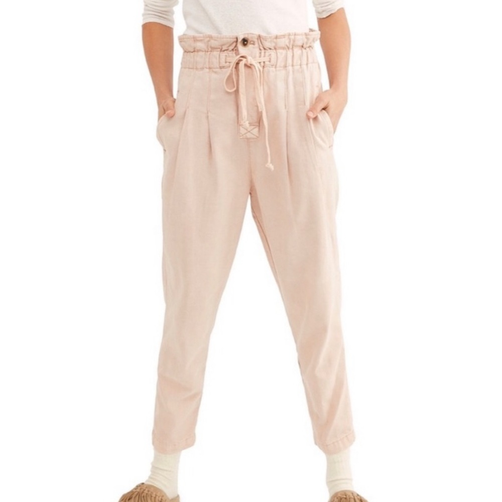 Free People Margate Pants in Misty Rose Size S